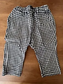 après les cours チェック柄 ボトムス 90