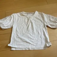 GLOBAL WORK レース袖 Tシャツ 120