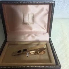 dunhill ゴールド ストライプ ネクタイピン