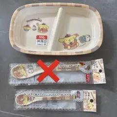 【レンゲスプーンなし】サンリオキャラクター食器セット ポムポムプリンちゃん2点