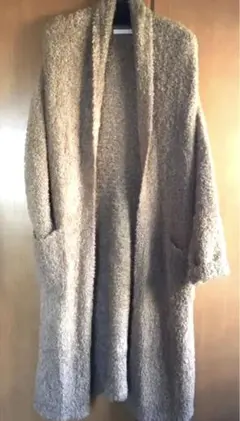 Spick and span ファー ウール ロングカーディガン F