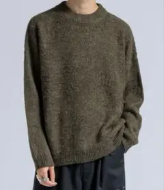 Mohair wool mix sweater / モヘアウールミックスセーター