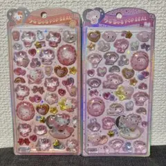 うるちゅるポップシール サンリオ ベビー ハローキティ　マイメロディ