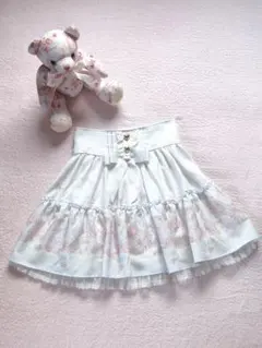 Innocent World 膝丈スカート 花と猫柄 Innocent World 膝丈スカート 花と猫柄 - メルカリ