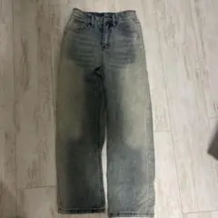 ライトブルー ストレートレッグデニム S