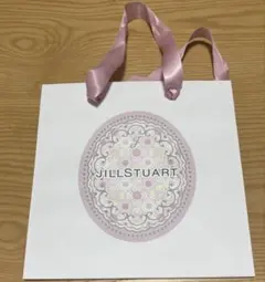 JILL STUART ショッパー袋 ホワイト ピンク 紙袋