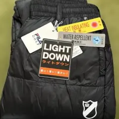 【新品未使用】FILA GOLF ダウンパンツ ブラック　サイズM