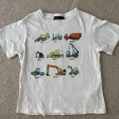 BEAMS mini ＊ 重機プリントTシャツ 130cmのサムネイル