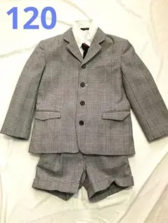 フォーマルスーツセット　半ズボン　120サイズ