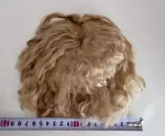 モヘアウィッグ ビスクドール ドール用 アンティークドールなどに