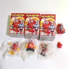 1999年製　レトロ　みんなのロボコン　フィギュア　ロボタック　まとめ売り