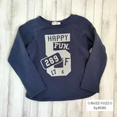 ☆BUZZ FUZZ by BEBE☆裏起毛トレーナー＊120cm