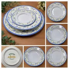 ⑤Johnson Bros La Rochelle 食器大、中、少3枚セットのサムネイル