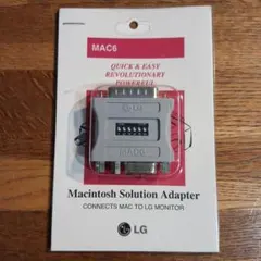 新品未開封:LG MAC6 Macintosh Solution アダプターのサムネイル