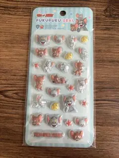 トムとジェリーのぷくぷくシール