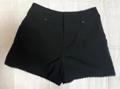 anySiS 美品 ショートパンツ M 黒 ラメのサムネイル