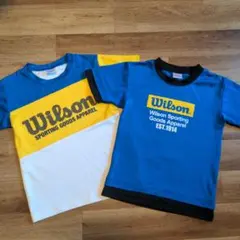 ウィルソン　半袖　Ｔシャツ　２枚セット　130