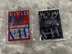 ViViD 豊洲PIT VIP 特典 pass風キーホルダー 銀テープ 新品】ViViD 3/27 豊洲PIT VIPチケット特典 キーホルダー - メルカリ