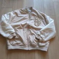 BISKEE 　裏ボア　ブルゾン　ジャケット 150cm 　ベージュ