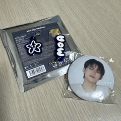 TXT アクリルチャーム　ヨンジュン　缶バッジ