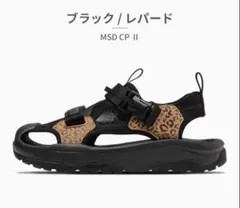 CONVERSE　MSD CP II ブラック/レパード スポーツサンダルのサムネイル