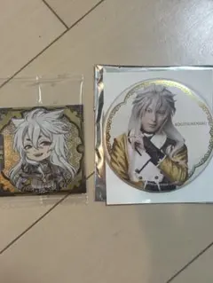 刀ミュ 小狐丸 祝玖寿 乱舞音曲祭 缶バッジ 刀剣乱舞 ふぉるめーしょん シール
