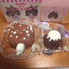 MoMo Skye アイス日和&ミニシリーズ②雪山カヌレ スクイーズ 2点セット