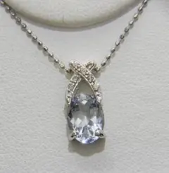 HRD鑑別書付】天然アクアマリン 1.82ct Pt950 トップ - メルカリ
