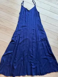 UNIQLO ネイビー キャミワンピース M