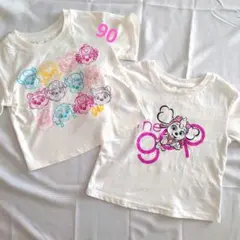 【baby GAP】パウパトロール　グラフィックTシャツ 90 2枚セット