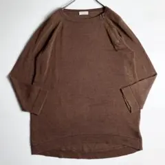 【美品】ブルネロクチネリ　メッシュ　ローゲージ　サマーニット　イタリア製　L 美品】ブルネロクチネリ メッシュ ローゲージ サマーニット イタリア製