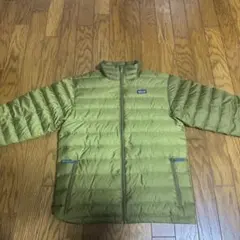 Patagonia オリーブグリーン ダウンジャケット L (12)