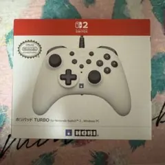 ホリパッド TURBO for Nintendo Switch 2 ホワイト