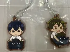 ハイキュー！！　でふぉラバ！マスコット烏野・音駒キーホルダー　影山飛雄　山口忠