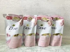 【4個】Dove ダブ　ボディソープ　ピーチ＆スイートピー 330g×4　新品のサムネイル