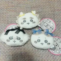 ちいかわ ミニがまぐち リボン 3個セット