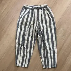 F.O.KIDS ストライプ　テーパードパンツ　130cm