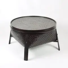 籃胎漆器 らんたい漆器 漆塗り 茶盆 カゴ テーブル 竹籠 ちゃぶ台 茶棚 Amazon.co.jp: 籃胎漆器 らんたい お盆 トレービンテージ品伝統