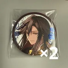 オトメイトマーケット オトマ マツリカの炯 缶バッジ フエン 2点