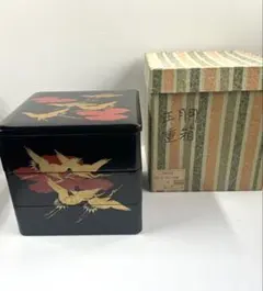 新品未使用木箱入り山田平安堂漆器膳絵違い5種セット宮内庁御用達伝統工芸品 新品未使用木箱入り山田平安堂漆器膳絵違い5種セット宮内庁御用達伝統