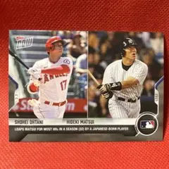 Shohei Ohtani Hideki Matsui トレーディングカード