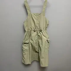 GU ジャンバースカート 140 カーキ