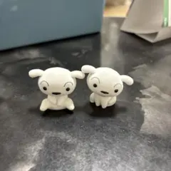 クレヨンしんちゃん　シロ フィギュア 2体セット