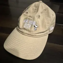 New Era YOUTHサイズ　Peanuts キャップ ベージュのサムネイル