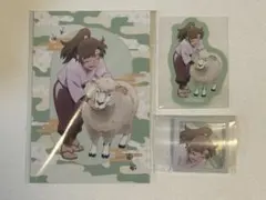 忍たま乱太郎 東武動物公園 善法寺伊作　ガラポン　コースター 忍たま乱太郎 東武動物公園 ガラポン くじ B賞 ステッカー 善