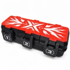 ベイブレードX 3個収納ケース FIRE／レッド