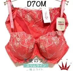 D70M トリンプ プレミアム 寄せアゲハ 0092 ブラ＆ショーツ Pink