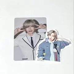 道枝駿佑 HARD WORK トレカ フレークシール