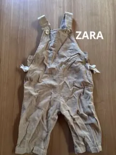 ZARA 麻　オーバーオール