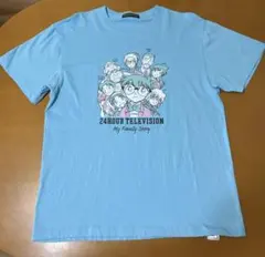 【Lサイズ】24時間テレビ 名探偵コナン チャリティーTシャツ ライトブルー